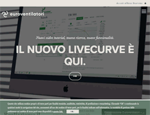 Tablet Screenshot of euroventilatori-int.com